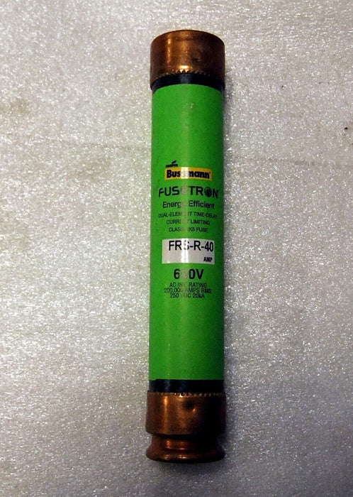 Cooper Bussmann Fusetron FRS-R-40 Fuse 40A Class RK5