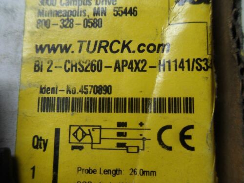 1 Turck B12-CRS260-AP4X2-H1141/S34 PROXIMITY MODULE