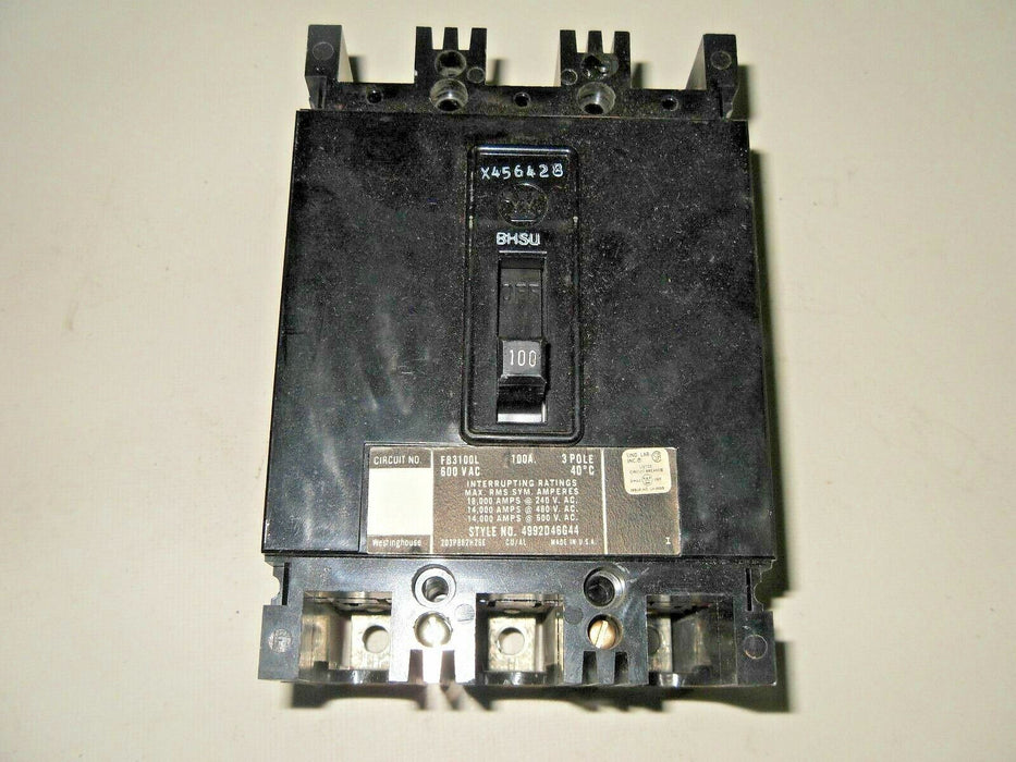 Westinghouse FB3100L Circuit Breaker