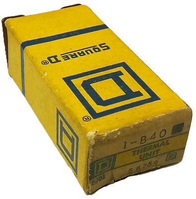 Square D B40 600 V Thermal Unit for Overload Protection Relay