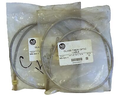 Allen-Bradley 99-52-1 Metal Coated Glass Fiber Optic Cable for Photoswitch