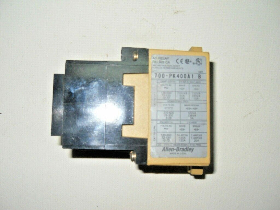 1 Allen-Bradley 700-PK400A1 RELAY