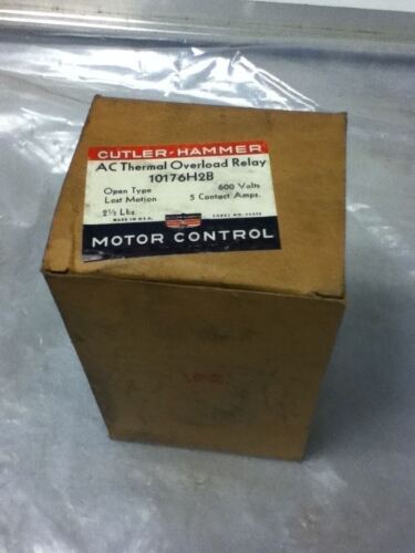 Cutler-Hammer 10176H2B OVERLOAD RELAY