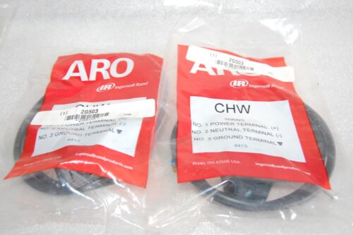 ARO CHW SOLENOID CONNECTOR LOT OF 2