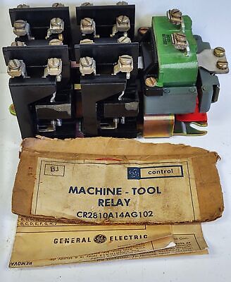 GE CR2810A14AG102 Machine Tool Relay
