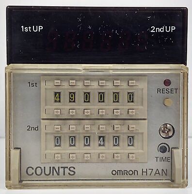 Omron H7AN-RW6DM AC100-240 PLC Counter Module