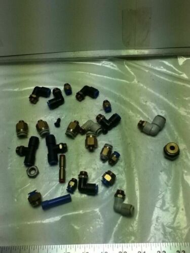 LOT OF SMC FITTINGS