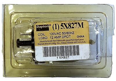Dayton 5X827M Plug-in Relay