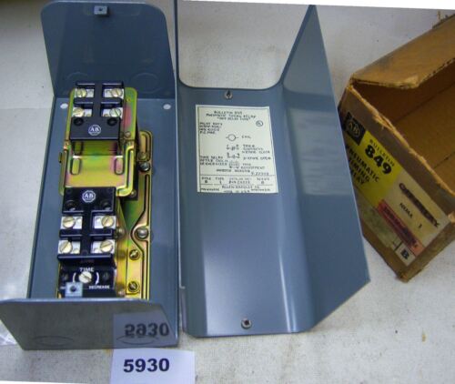 Allen-Bradley Pneumatic Timing Relay 849-ZAD321