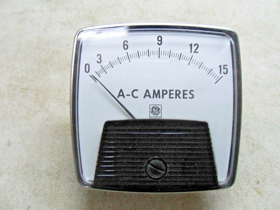 Canadian GE L543 LSND Panel Meter 0-15A