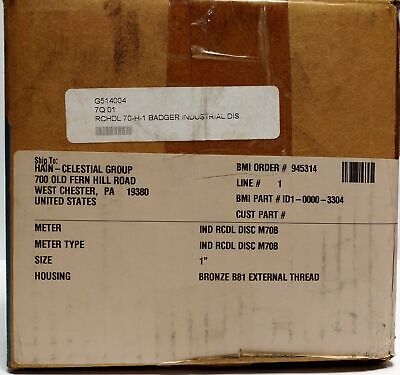 Badger ID1-000-3304 Displacement Meter
