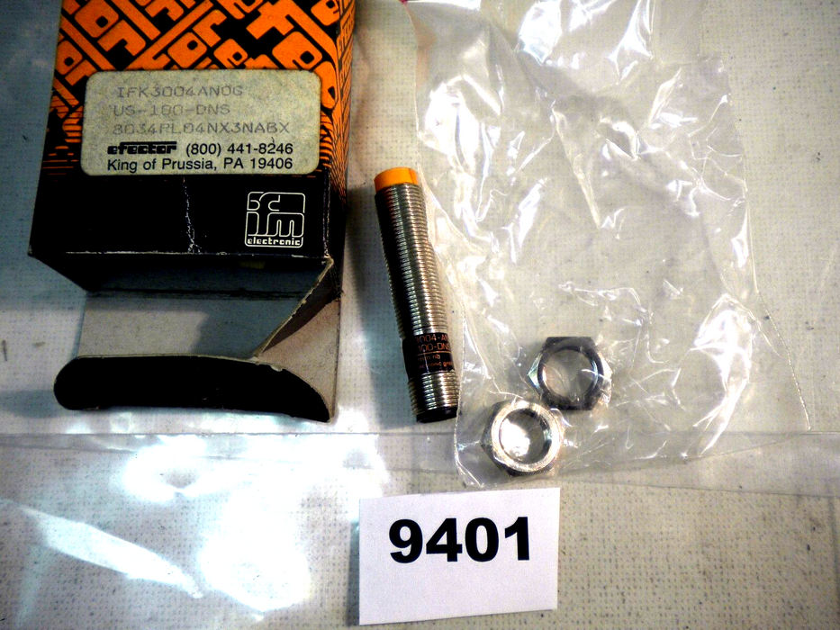 IFM Efector Proximity Switch IFK3004ANOGUS-100-DNS