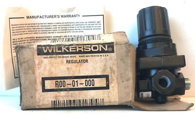 Wilkerson R00-01-000 1/8" NPT 300 psi Pneumatic Regulator