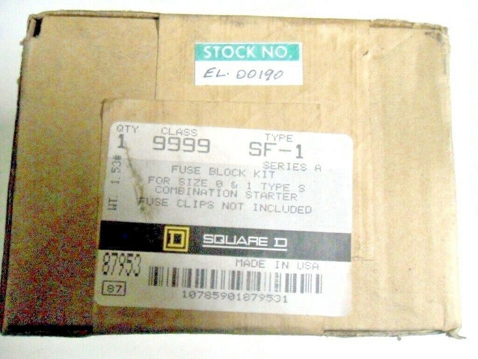 Square D 9999-SF1 Fuse Block Kit