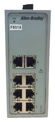 Allen-Bradley 1783-US8T STRATIX 2000 Ser A Unmanaged Ethernet Switch
