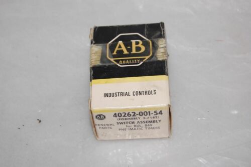 Allen-Bradley 40262-001-54 SWITCH ASSEMBLY