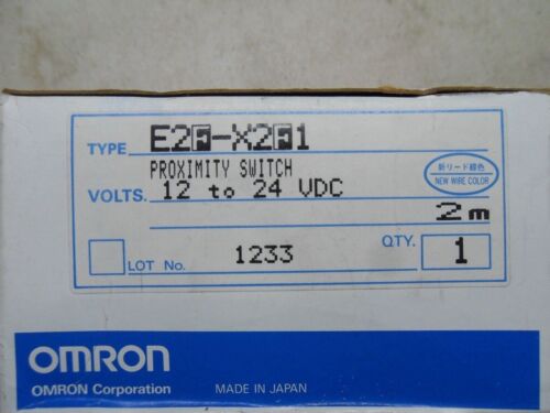Omron E2F-X2F1 Proximity Switch