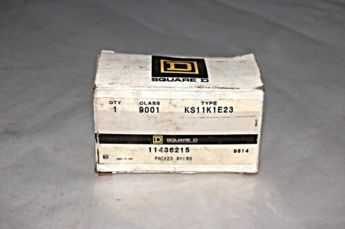 Square D 9001KS11K1E23 Selector Switch NO KEY