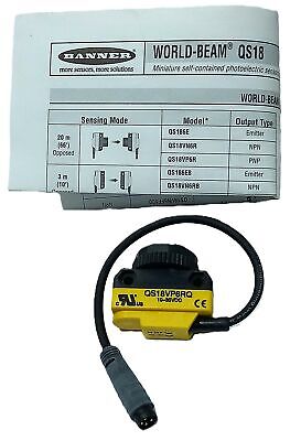 Banner Engineering QS18VP6RQ 10-30 V DC Photoelectric Proximity Sensor