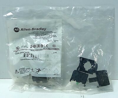 Allen-Bradley 800FP-LF7PN3WX10 White/Clear Illuminated LED Momentary Pushbutton