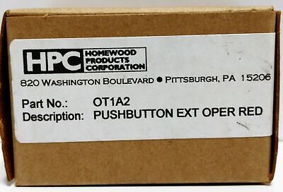 Westinghouse OT1A2 Red Pushbutton