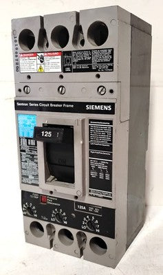 Siemens FD63F250 125 A 600 V 3 P Sentron Series Circuit Breaker