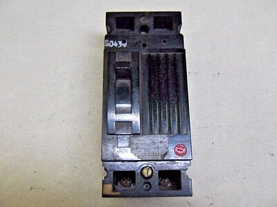 1 GE TED124025 2P 480VAC 25A Circuit Breaker