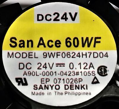 Sanyo 9WF0624H7D04 24V Fan