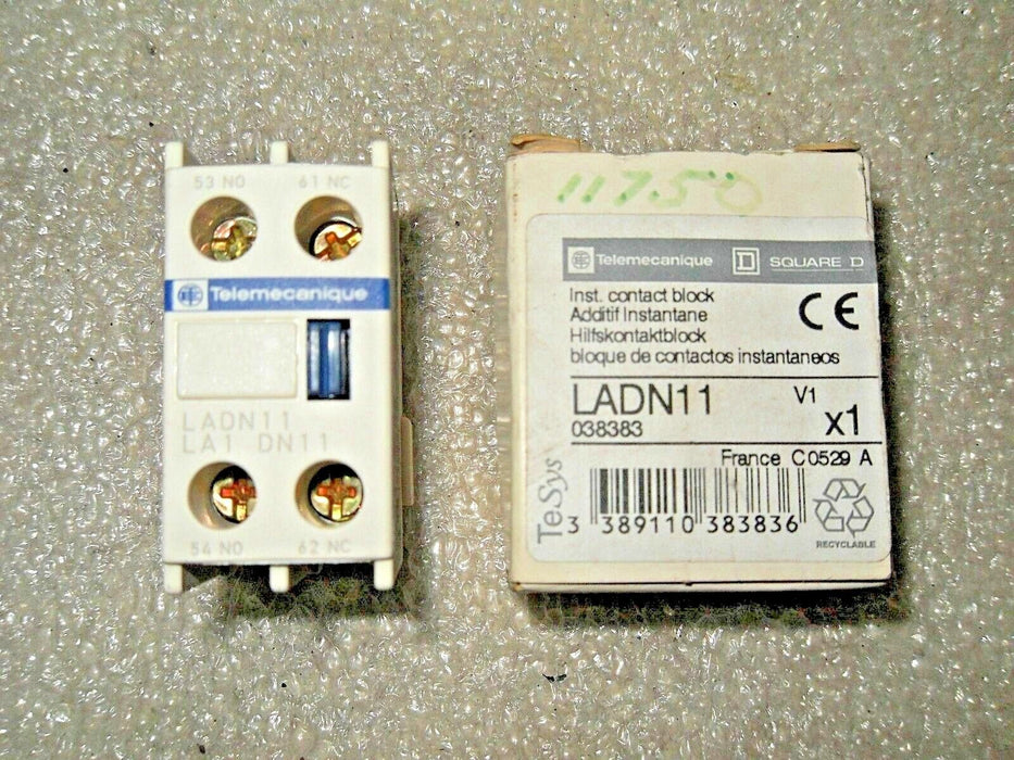 Telemecanique LADN11 Iinst Contact Block