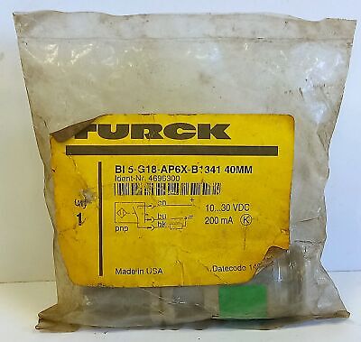 Turck BI5-G18-AP6X-B1341 46963 10-30 V DC Inductive Proximity Sensor