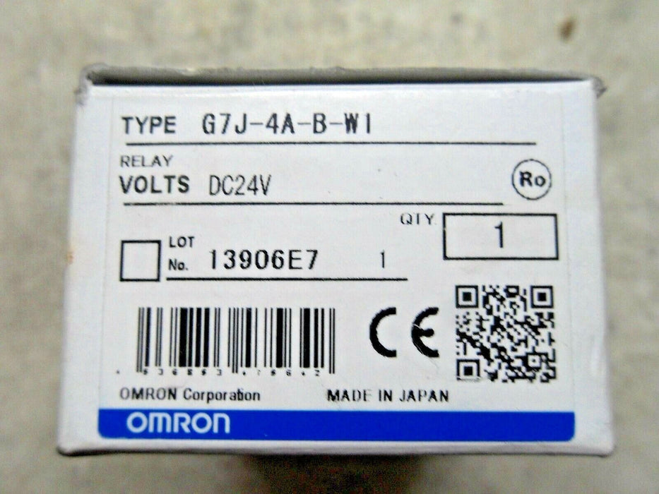 Omron G7J-A4-B-W1 24Vdc Power Relay
