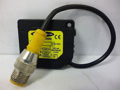 Banner Engineering PD45VP6C200Q 48324 Laser Photoelectric Sensor