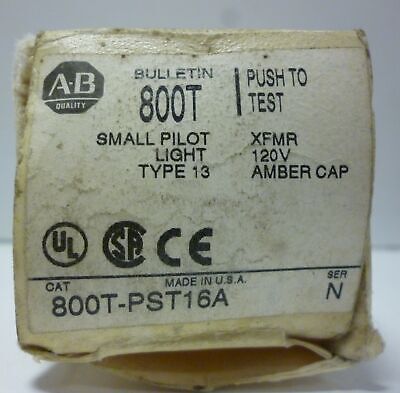 Allen-Bradley 800T-PST16A Push-To-Test Pilot Light
