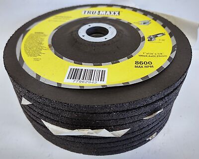 TRU-MAXX 77962942 7 in Aluminum Oxide Grinding Wheel with Depressed Center
