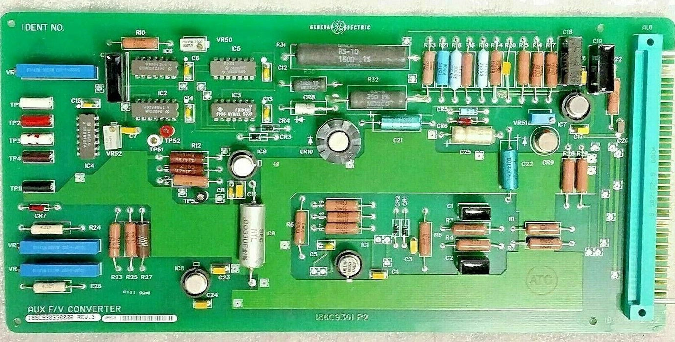 GE 186C9303G0002 REV. 3 Megacycle Frequency to Voltage Converter
