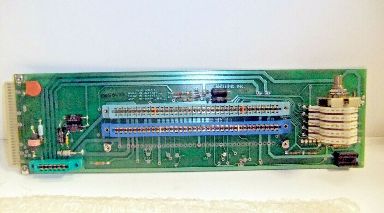 Daniels Industries PC Board W/Attachment DE-8640