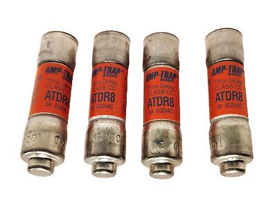 Ferraz Shawmut ATDR8 600 V AC 8 A Class CC Current-Limiting Time-Delay Fuses