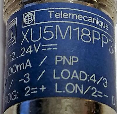 Telemecanique XU5-M18PP340D Photoelectric Sensor