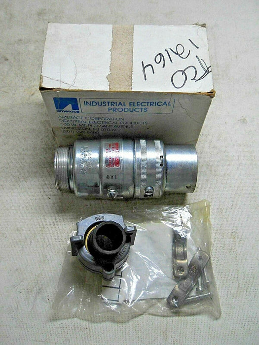 1 AMERACE RUSSELL STOLL SKP9G EVER-LOK 20A 600VAC PLUG