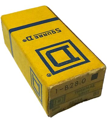 Square D B28.0 600 V Thermal Unit for Overload Protection Relay