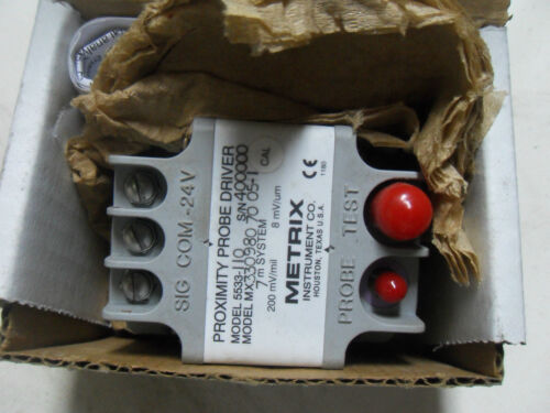 1 METRIX 5533-110 MX-330980 PROXIMITY PROBE DRIVER