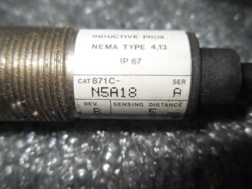 Allen-Bradley 871C-N5A18 Inductive Proximity Switch