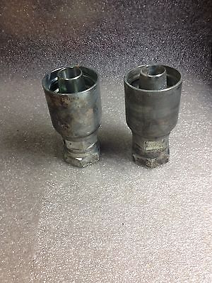 2 Parker KD9S1 Crimp Fittings