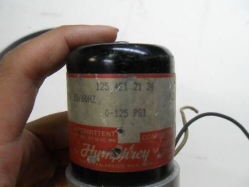 1 HUMPHREY 125 4E1 21 36 VALVE