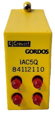 Crouzet Gordos IAC-5Q 90-140 V AC 4-Channel Plug-In I/O Module