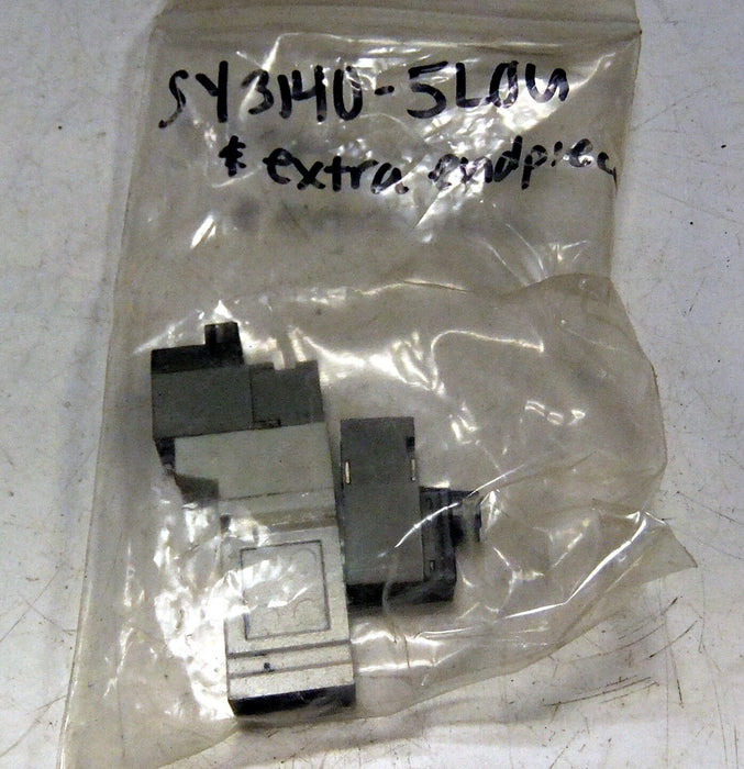 SMC SY3140-5LOU Valve and Extra Endpiece