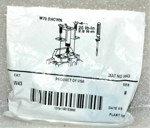 Allen-Bradley W43 Heater Element for Overload Relay