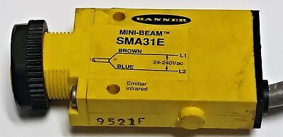 Banner Engineering 26058 / SMA31E Photoelectric Proximity Sensor