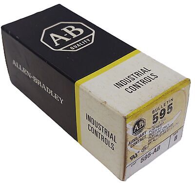 Allen-Bradley 595-AB Series B Auxiliary Contact for Motor
