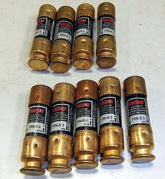 9 Fusetron FLNR-3 Fuses